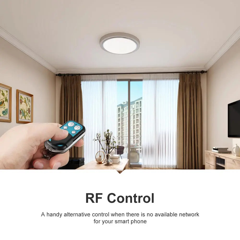 Sonoff RF 433MHz Wifi Wireless Smart Switch Wifi Controlled Light Switch Wifi Remote Power Switch Support RF Receiver Smart Home