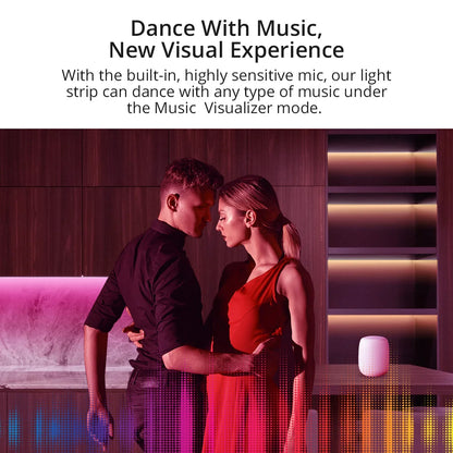 SONOFF L2 Smart LED Light Strip RGB Bluetooth-compatible eWelink APP Voice Conrtol Works with Alexa Waterproof Dance with Music