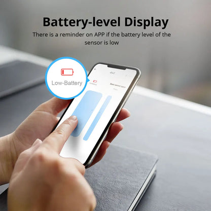SONOFF DW2 Wifi Wireless Door Window Sensor Open / Closed Detectors e-WeLink APP Alert Notification Smart Home Security Alarm