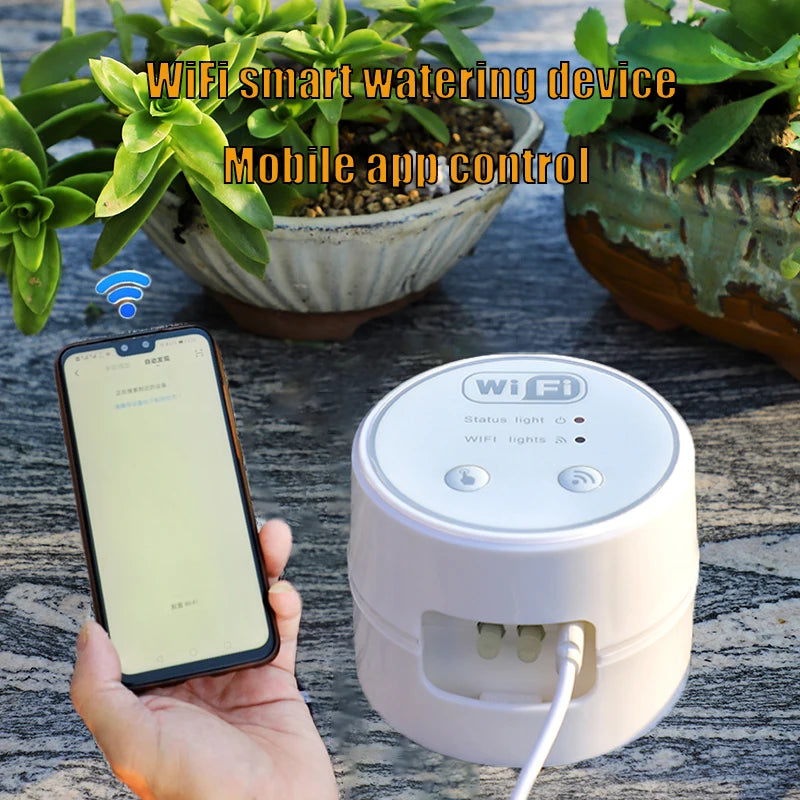 New Wifi Automatic Drip Irrigation Controller Garden plant Smart water ...