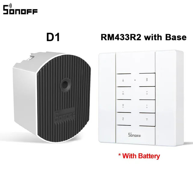 SONOFF D1 Wifi Smart Dimmer Switch DIY Smart Home Mini Switch Module Adjust Light Brightness APP/Voice/RM433 RF Remote Control
