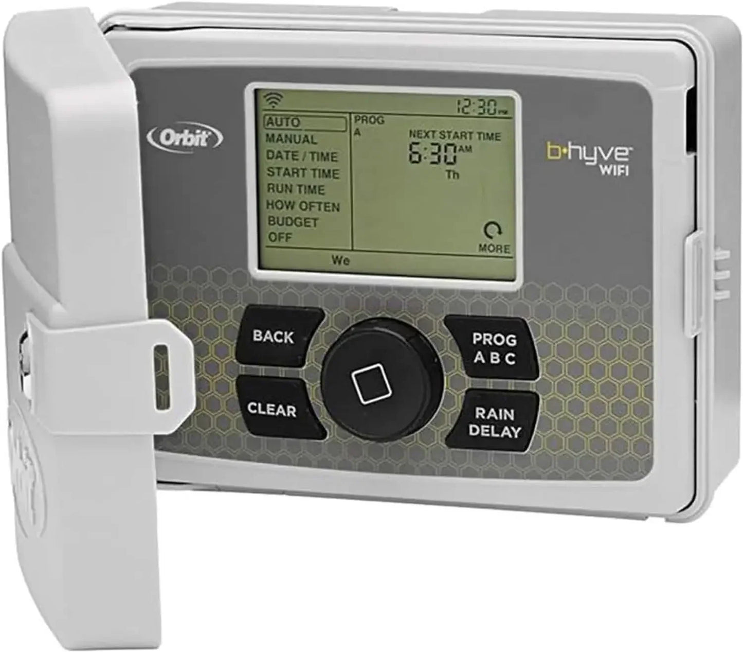 57946 B-hyve Smart Indoor/Outdoor 6-Station WiFi Sprinkler System Controller, Compatible with Alexa