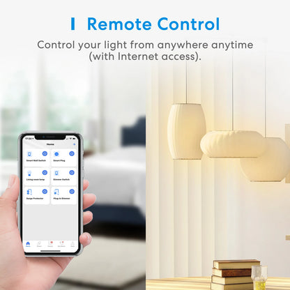 Meross HomeKit WiFi Smart Switch Module 1 Gang 1 Way DIY Light Switch For Apple HomeKit Siri Alexa Google Home SmartThings