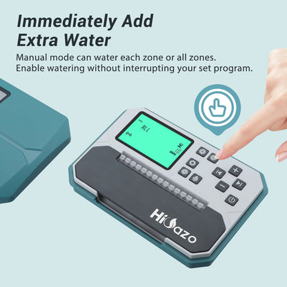 WIFI Garden Watering Timer Smart Sprinkler Controller Drip Irrigation System 8-Zone Water Controller Seasonal Adjust