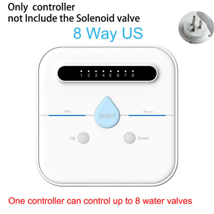 WIFI Connect Smart Watering Timer Garden Irrigation Controller Waterproof Water Valve Irrigation Timer Smart Watering System