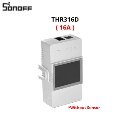 Sonoff THR316D Wi-Fi Smart Switch 16A Wireless Switch Smart Home Automation Modules With Temperature Sensor Humidity Monitor