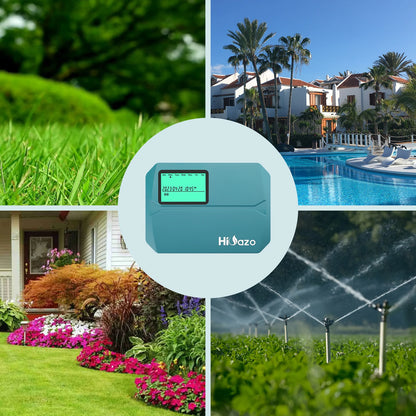 WIFI Garden Watering Timer Smart Sprinkler Controller Drip Irrigation System 8-Zone Water Controller Seasonal Adjust