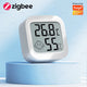 Tuya Zigbee 3.0 Temperature Humidity Sensor LCD Digital Display Works with Smart Life APP Remote Control Thermometer Hygrometer