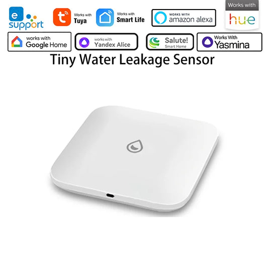 eWelink Zigbee 3.0 water leakage sensor Works with SmartLife/Salute/Google/Alice/Alexa/hue Reomoted with APP