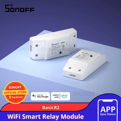 Original Sonoff 10A Wifi Smart Switch Remote Wireless Timer Light Switch Intelligent Universal DIY Smart Home Automation Module