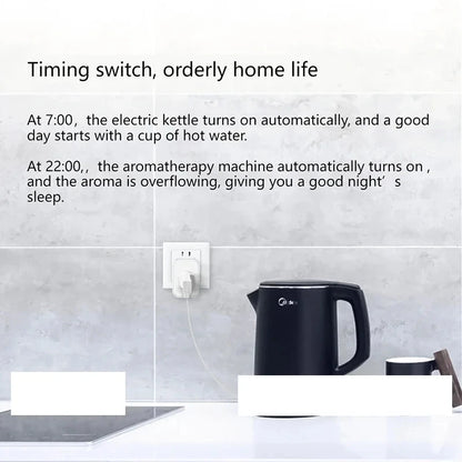 Aqara Smart Wall Socket T1 Smart Plug Zigbee 3.0 Remote Control Wireless Socket Work With HomeKit Aqara Home APP ZNCZ15LM