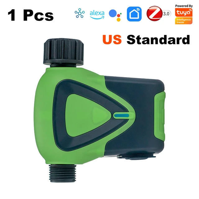 Tuya Zigbee Smart Automatic Water Timer Garden Irrigation Machine Intelligent Sprinkler Programmer Save Water Google Home Alexa