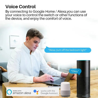 16A EWelink Wifi Switch Mini Smart 2-Way DIY Switches Circuit Breaker Support Sber Sa Маруся Alexa Google Home Alice SmartThings