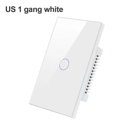 AVATTO Tuya WIFI/Zigbee Smart Light Switch Neutral Wire Required Wall Touch Switch,Work With Alexa, Google Home