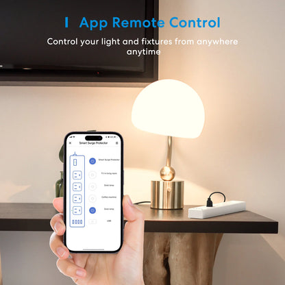 Meross WiFi Smart Power Strip WLAN Surge Protector EU/FR/UK/US Socket Extension USB Support HomeKit Alexa Google SmartThings