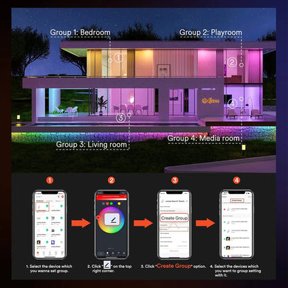 Tuya E14 Smart ZigBee 3.0 WiFi Candle Light Bulb AC85-265V LED Light Chandelier Lamp Bedroom Lamp Smart Life Alexa Google Home