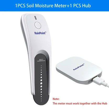 Wifi Smart Plant Monitor Outdoor Soil Temperature Meter Moisture Humidity Tester Sensor Garden Automation Irrigation Detector