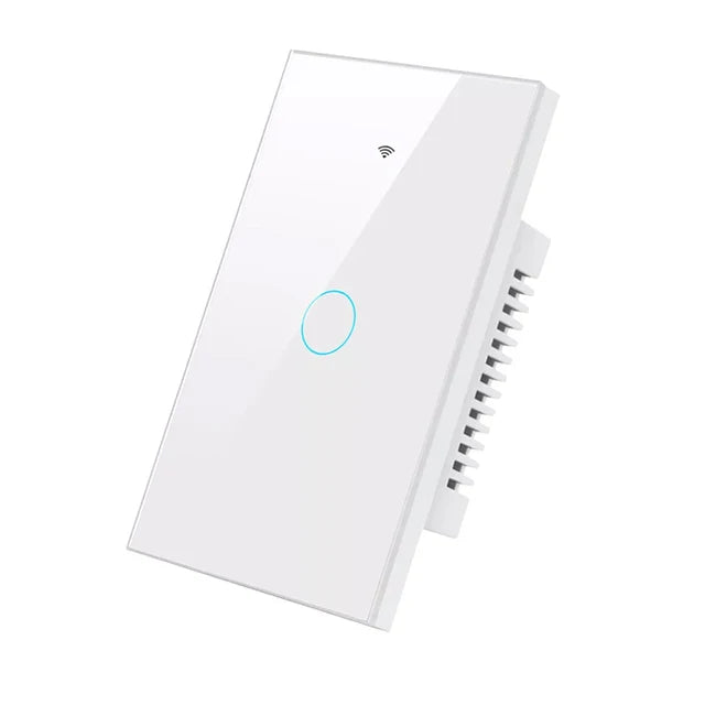 Matter WiFi Smart Switch Neutral Wire/No Neutral Wire 1/2/3 Gang Touch Wall Light Switch Work with Homekit Alexa Google Home