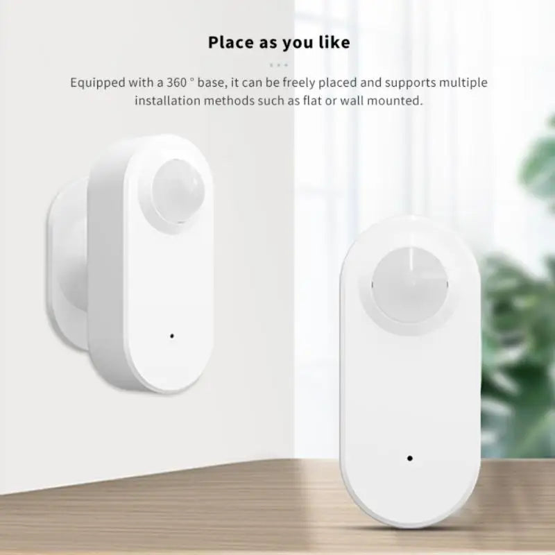 tenky Tuya Zigbee/WiFi Human Presence Detector Smart Human Body PIR Sensor Detector Motion Sensors Support Home Assistant