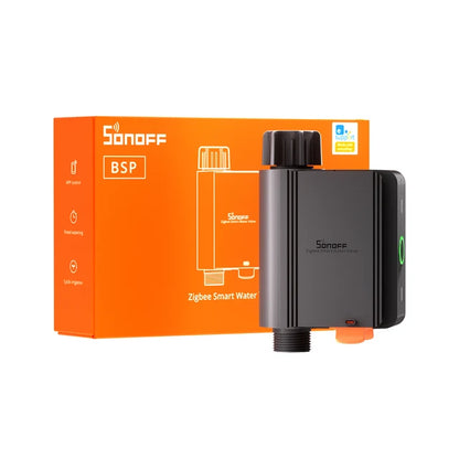 SONOFF SWV Zigbee Smart Water Valve Automatic Irrigation IP55 Easy Install Remote Control Time Schedule via eWeLink Alexa Google