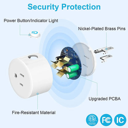 Tuya 16A Smart Plug Zigbee WiFi Socket US Canada Mexico Peru Japan Power Monitoring Timing Function Works With Alexa Google Home