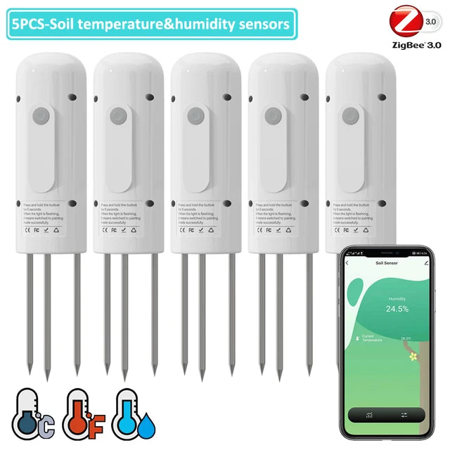 ZIGBEE 3.0 Garden WIFI Watering Timer Smart Life Sprinkler Irrigation System Built-in Water Flow Meter Water Controller TUYA