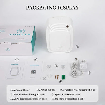 NAMSTE 1000m³ cover Aroma Oil Diffuser Home Electric diffuser Essential Oils Fragrance Diffuser Machine Automatic Air Freshener
