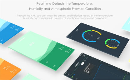 Global version Aqara Temperature Sensor Smart Air Pressure Humidity Sensor Zigbee Smart home For Xiaomi APP Mi home Homekit