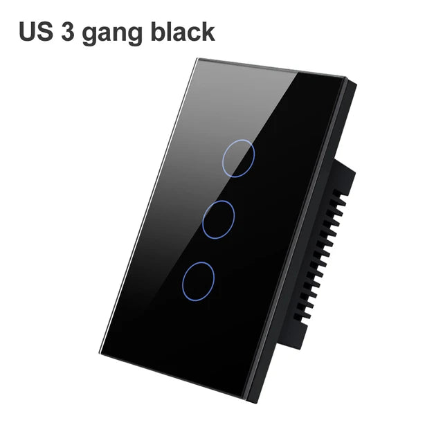 AVATTO Tuya WIFI/Zigbee Smart Light Switch Neutral Wire Required Wall Touch Switch,Work With Alexa, Google Home