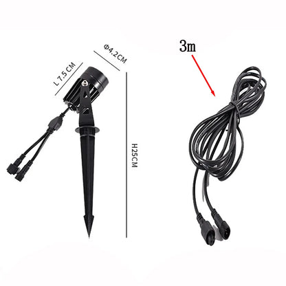 AC85-265V 2/4/6/8/10 in 1Outdoor led mobile phone APP garden lawn lamp splicing Bluetooth WiFi smart plug-in floor lamp