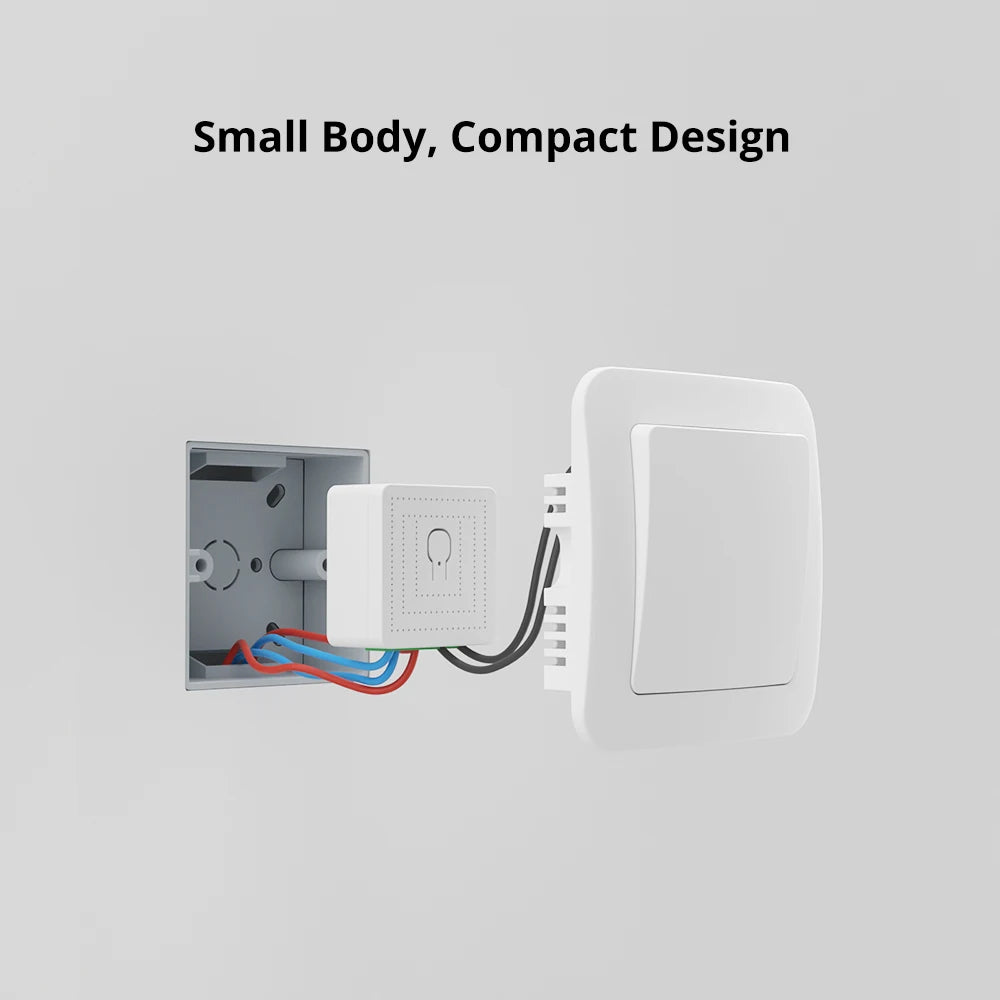 16A Wifi Smart Switch 2 Way Control, Smart Home WiFi Switch Module, DIY Light Switches Support Alexa Google Home Yandex Alice
