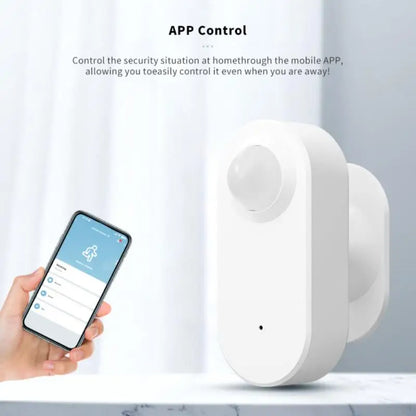 tenky Tuya Zigbee/WiFi Human Presence Detector Smart Human Body PIR Sensor Detector Motion Sensors Support Home Assistant