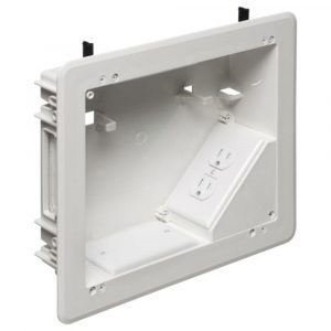 Arlington 8x10 TV BOX for Power & Low-Voltage