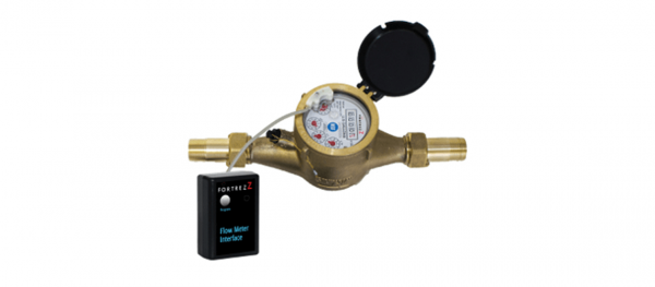 Fortrezz Water Flow Meter 75” Z-Wave Plus