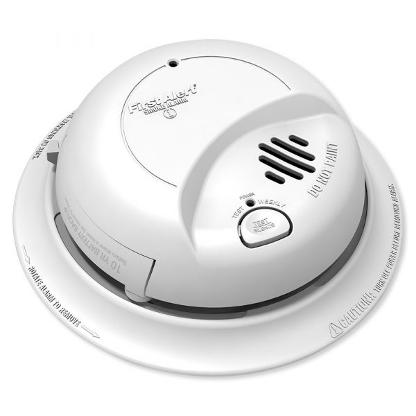 First Alert AC Smoke Alarm with Lithium Battery Backup