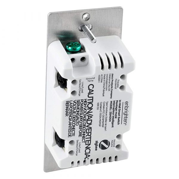 Enbrighten Zigbee 3.0 In-Wall Toggle Dimmer, No Energy