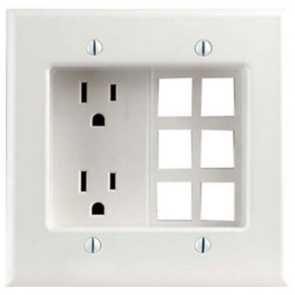 Shop Leviton Recessed Combination Ezlo