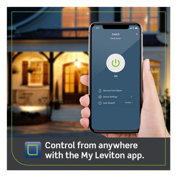 Leviton Decora Smart Switch, Wi-Fi, 15A (2nd Gen)