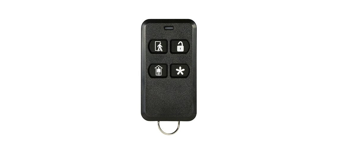 2GIG 4-button Key Ring Remote 345 MHz - Vera Shop