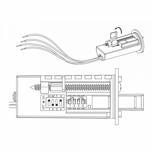 Aprilaire Flush-Mount Temperature & Humidity Sensor Support Module