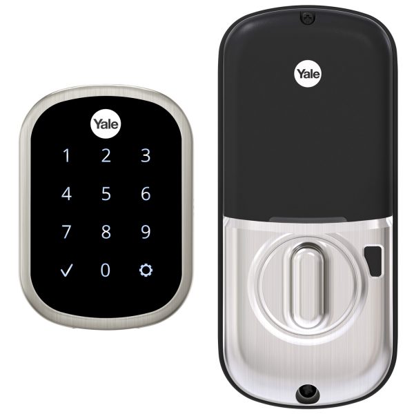 Yale Z-Wave Plus Key-Free Touchscreen Deadbolt Assure Lock® SL (Gen5), Satin Nickel