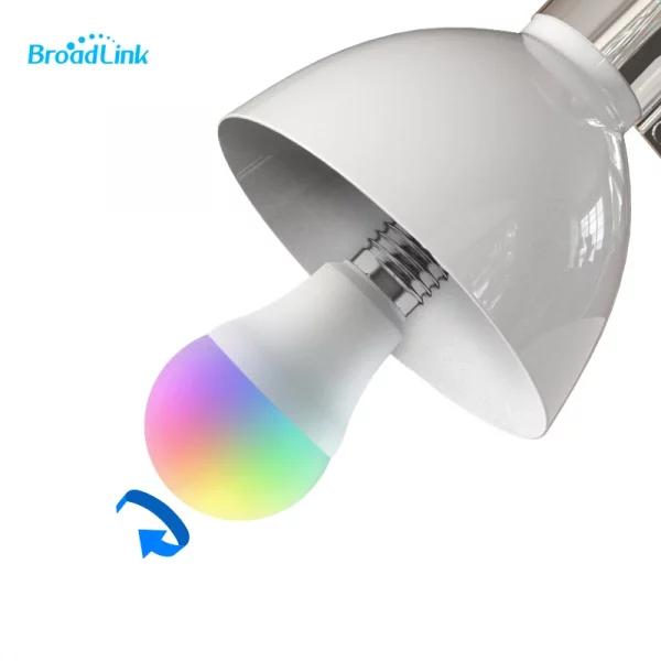 BroadLink LB26 110V Smart Wi-Fi Dimmer RGB LED Bulb works with Google home Aleax IFTTT - Image 4