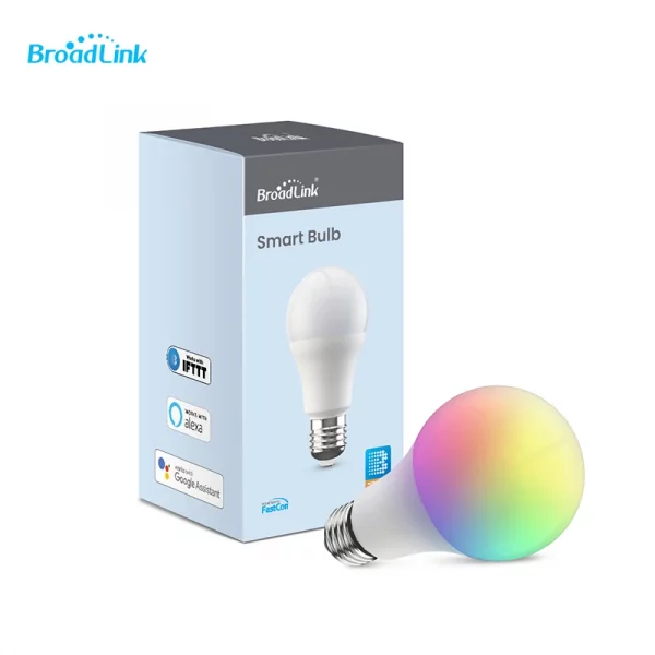 BroadLink LB26 110V Smart Wi-Fi Dimmer RGB LED Bulb works with Google home Aleax IFTTT - Image 3