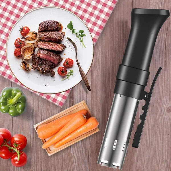 WiFi Connect App Control 1100W Sous Vide Cooker 3D Immersion Circulator Heater Sous Vide Machine with LCD Touch Screen - Image 2