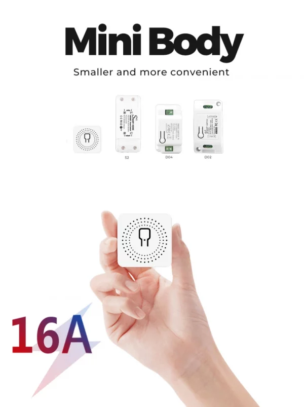 16A Tuya Zigbee 3.0 Mini Smart DIY Switch 1 Way Control Smart Home Relay Automation Breaker Works With Alexa Google Home Yandex - Image 5