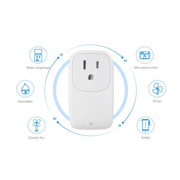 BroadLink SP4L US smart socket wi-fi remote control smart plug wifi socket us smart sockets wifi Works with Alexa and Google - Image 3