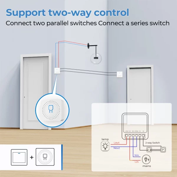 16A Tuya Zigbee 3.0 Mini Smart DIY Switch 1 Way Control Smart Home Relay Automation Breaker Works With Alexa Google Home Yandex - Image 4