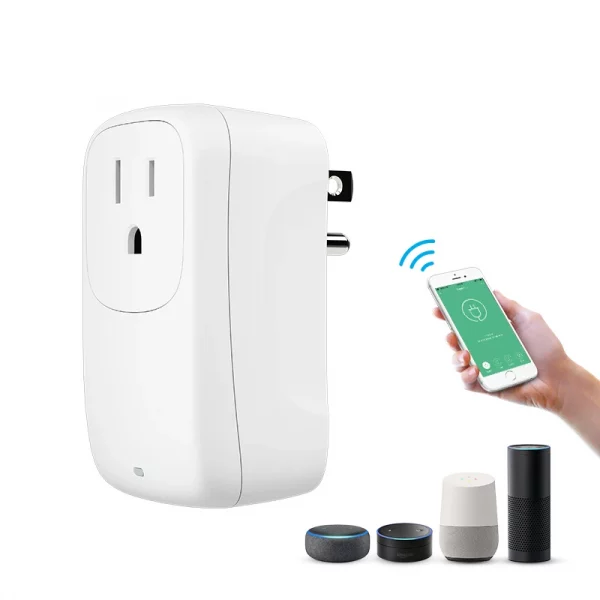 BroadLink SP4L US smart socket wi-fi remote control smart plug wifi socket us smart sockets wifi Works with Alexa and Google