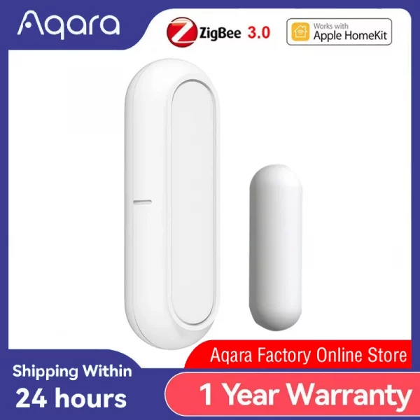 Aqara Door And Window Sensor P1 Zigbee 3.0 Smart Home Wireless Anti-theft Homekit Induction Door Magnetic Alarm For HomeKit APP