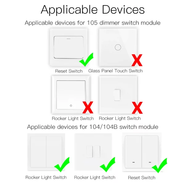 MOES Tuya ZigBee 3.0 Smart Light Switch Relay Module 1/2/3 Gang Smart Life/Tuya App Control, Works with Alexa Google Home Yandex - Image 3